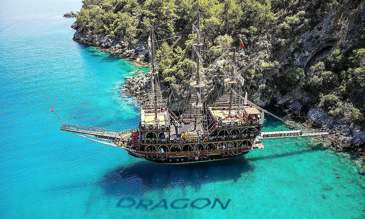 ölüdeniz tekne turu dragon